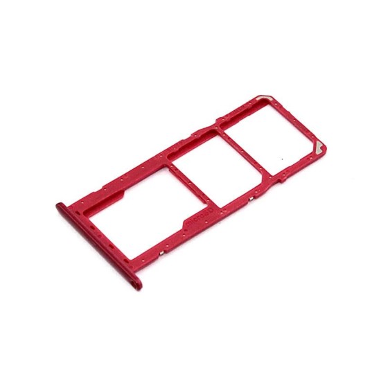 SUPORTE DE CARTÃO SIM SAMSUNG A01 CORE 2020/A015F VERMELHO